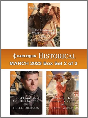 cover image of Harlequin Historical March 2023--Box Set 2 of 2